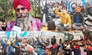 Punjab Roadways, PRTC contractual employees begin strike against AAP govt over pending demands