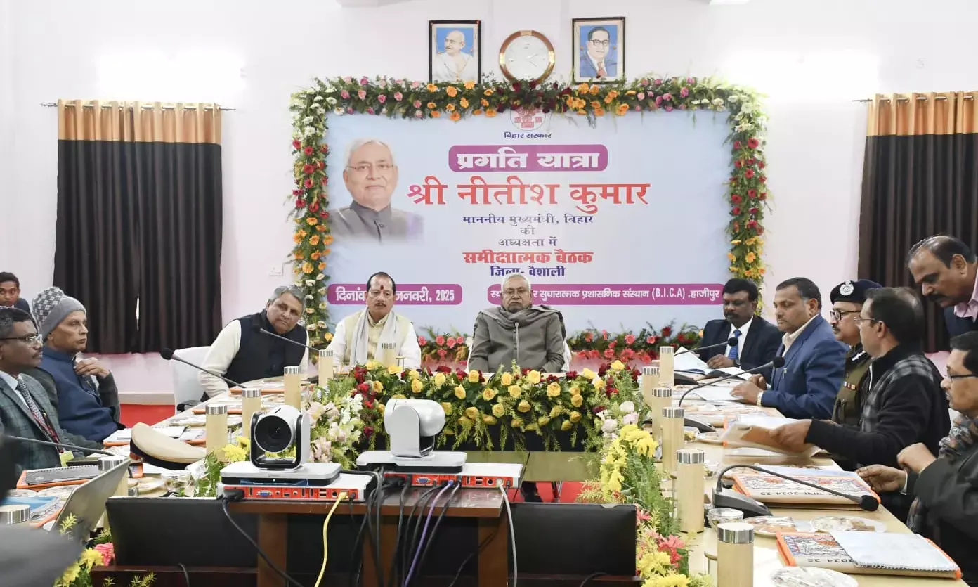 Chief Minister Nitish Kumar Unveils Development Projects in Vaishali
