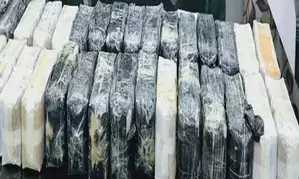 91 kg of heroin blocks seized in Myanmar