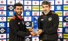 ISL 2024-25: East Bengal midfielder P.V. Vishnu named Emerging Player of the Month