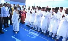 West Bengal CM meets repatriated Indian fishermen during Sagar Island visit