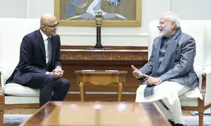 Glad to know about Microsofts ambitious expansion, investment plans in India: PM Modi