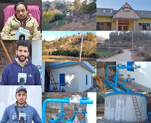 Rajouri residents rejoice as Jal Jeevan Mission nears completion in border district Rajouri residents rejoice as Jal Jeevan Mission nears completion in border district