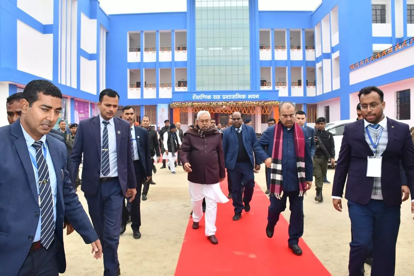 CM Nitish Kumar Launches Development Projects Worth Rs 109 Crore in Siwan CM Nitish Kumar Launches Development Projects Worth Rs 109 Crore in Siwan