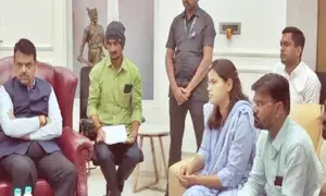 Maharashtra: CM Fadnavis meets family of slain sarpanch, assures of justice