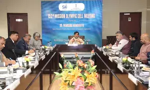 Union Sports Minister Dr. Mandaviya chairs meeting to begin preparations for 2028 Olympics