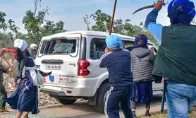 Punjab: Police officer injured in clash with protesters seeking release of prisoners