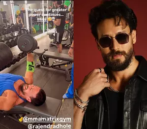 Tiger Shroff says ‘quest for greater power continues’ as he lifts heavy weights Tiger Shroff says ‘quest for greater power continues’ as he lifts heavy weights