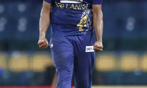 Theekshana becomes seventh Sri Lanka bowler to claim hat-trick in ODI