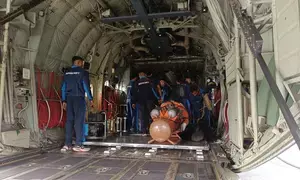 Indian Navy deploys team for rescue operation in Assams inundated coal mine