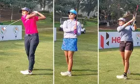Sneha shares lead with Rhea and Durga in Leg 1 of WPGT