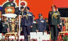 IAF chief attends NCC at Republic Day Camp 2025