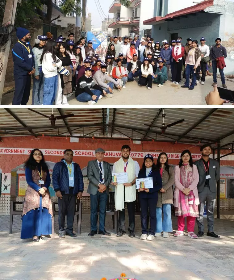 K.R. Mangalam Universitys NSS Unit Organizes 7-Day Special Camp K.R. Mangalam Universitys NSS Unit Organizes 7-Day Special Camp