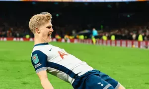 League Cup: Bergvall fires Tottenham to first-leg semis victory over Liverpool