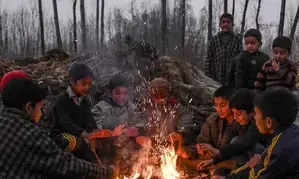 Clear night sky pushes temperature further down in J&K