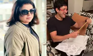 Farah Khan gifts ‘little brother’ Farhan Akhtar ‘a piece of childhood’