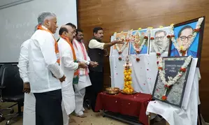 Our Constitution, Our Pride: What right does Cong have to speak about Dr. Ambedkar, says K’taka BJP