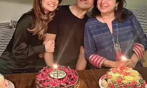Farhan Akhtar celebrates birthday with cousin Farah Khan, sister-in-law Anusha Dandekar