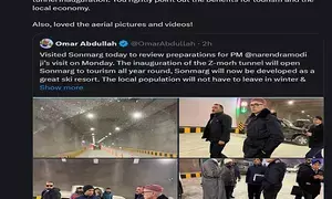 PM Modi says eagerly waiting to visit J&Ks picturesque Sonamarg area