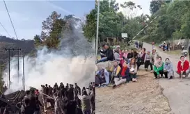 Manipur: Curfew after Naga-Kuki tension in Kangpokpi, Assam Rifles camp destroyed in Kamjong