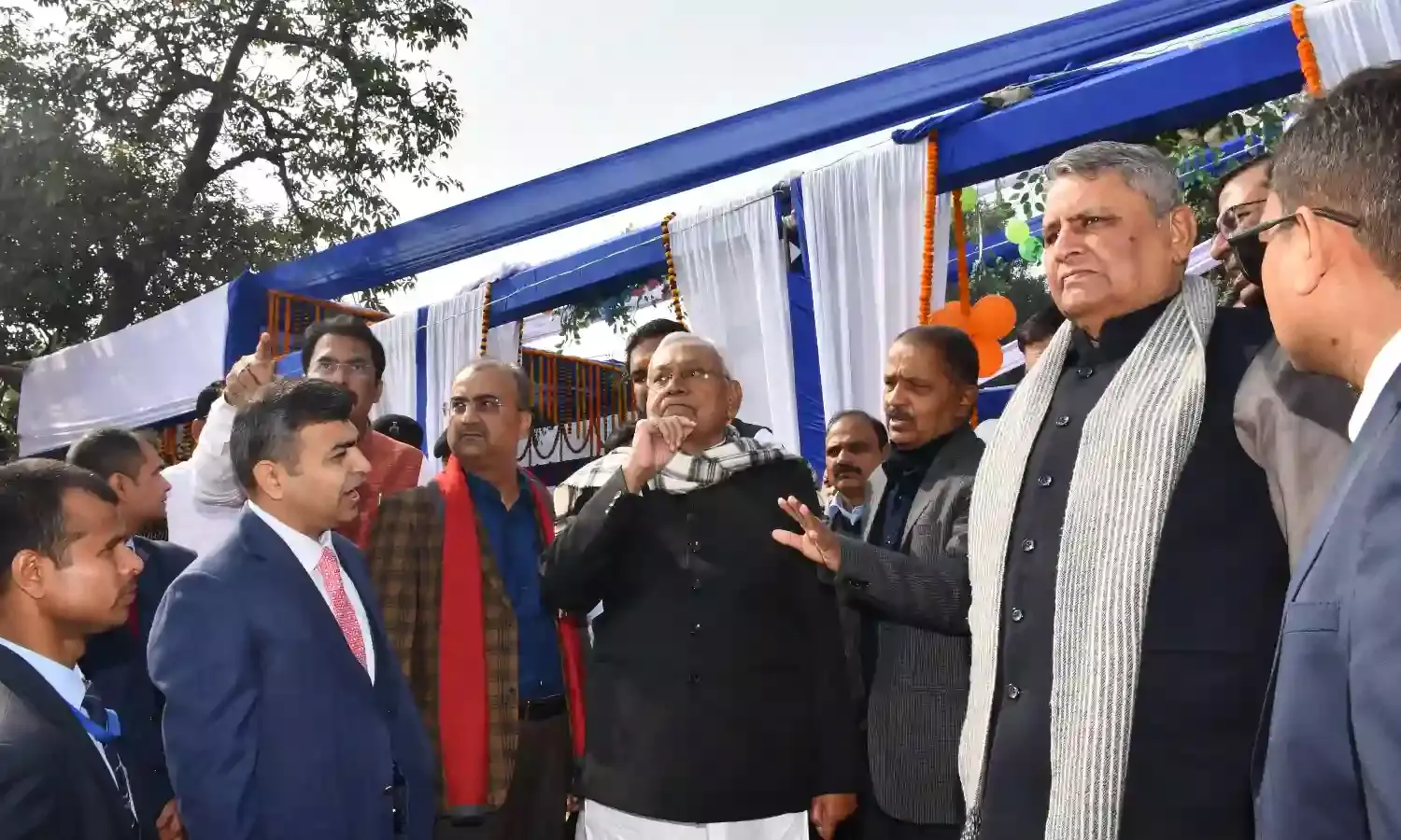 Pragati Yatra in Bihar: Chief Minister Nitish Kumar reviews development schemes in Darbhanga district