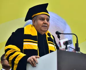 India moving rapidly towards development: Vice President Dhankhar