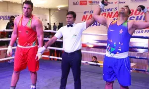 Sachin, Lakshya lead SSCB to semifinals of Mens Boxing Nationals