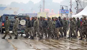 Maha Kumbh 2025: Massive security arrangements as lakhs of devotees take holy dip Maha Kumbh 2025: Massive security arrangements as lakhs of devotees take holy dip