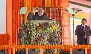 After daylong engagements in J&K, PM Modi leaves for Delhi