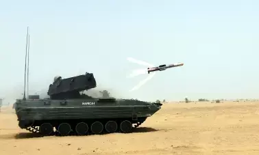 Successful trial of anti-tank guided missile ‘Nag Mk 2’ conducted in Rajasthans Pokhran
