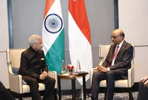 EAM Jaishankar calls on Singapore President, discusses bilateral cooperation in semiconductors, industrial parks and skilling EAM Jaishankar calls on Singapore President, discusses bilateral cooperation in semiconductors, industrial parks and skilling