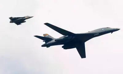 South Korea, US, Japan stage joint air drills involving B-1B bombers