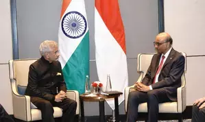 EAM Jaishankar calls on Singapore President, discusses bilateral cooperation in semiconductors, industrial parks and skilling