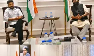 Telangana CM for strong arguments for due share in Krishna river water