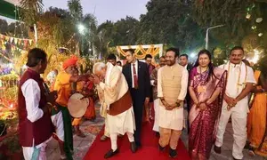 Union Minister Kishan Reddy shares Telangana singers post about PM Modis gesture