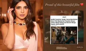 Priyanka Chopra says she’s proud of beautiful film ‘Anuja’ Priyanka Chopra says she’s proud of beautiful film ‘Anuja’