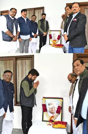 Tributes paid to Jaipal Reddy on birth anniversary Tributes paid to Jaipal Reddy on birth anniversary