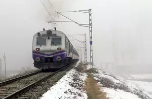 Train service suspended in Valley due to fresh snowfall Train service suspended in Valley due to fresh snowfall