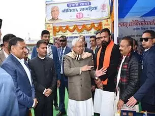 CM Nitish Kumar Launches Development Projects Worth ₹430 Crore in Khagaria CM Nitish Kumar Launches Development Projects Worth ₹430 Crore in Khagaria