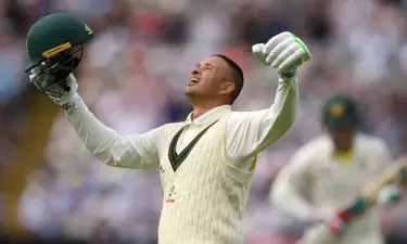 There’s not a lot of thought at the moment, says Khawaja on international retirement