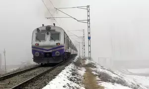 Train service suspended in Valley due to fresh snowfall