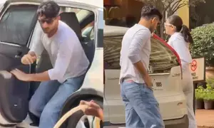 Saif Ali Khan stabbing case: Sara Ali Khan, Ibrahim visit their father at Lilavati Hospital