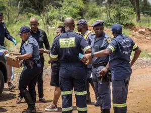 No illegal miners remain underground at abandoned gold mine: South African police No illegal miners remain underground at abandoned gold mine: South African police
