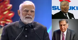 Legacy of Ratan Tata and Osamu Suzuki will inspire mobility sector: PM Modi Legacy of Ratan Tata and Osamu Suzuki will inspire mobility sector: PM Modi