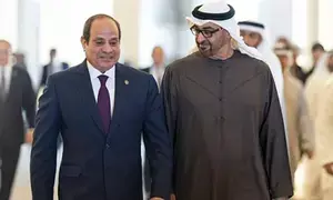 UAE, Egyptian presidents hold talks on ties, regional issues