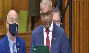 Indian-origin MP Chandra Arya files nomination for Canadian PMs race