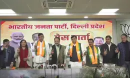 2 AAP councillors from West Delhi join BJP ahead of Assembly polls
