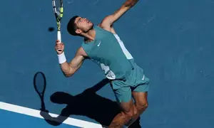 Aus Open: Alcaraz cruises to fourth round; Zverev matches Beckers German record