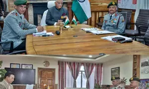 Top Assam Rifles officer apprises Mizoram Guv, CM on India-Myanmar border