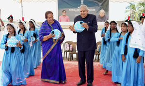 V-P Dhankhar arrives on maiden visit to Lakshadweep, says it is heaven for tourists